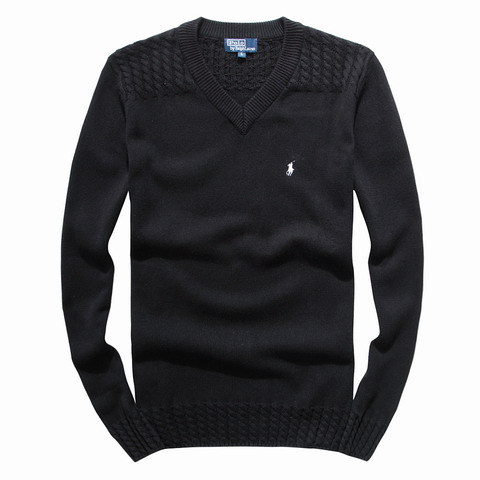 Pull Col en V Ralph Lauren Pas Cher Pour Homme